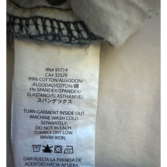 A|X Armani Exchange low rise Y2K jeans size 2 - Picture 7 of 8